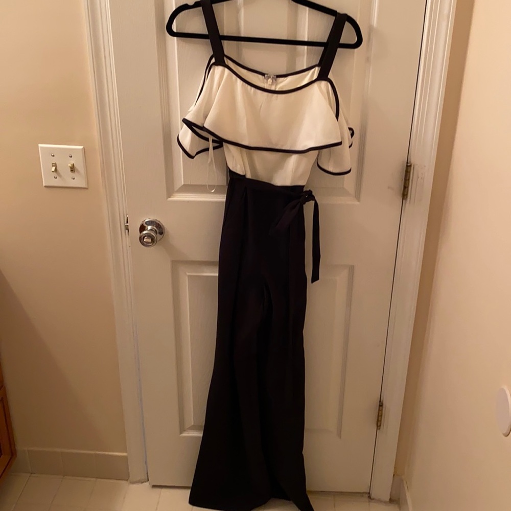 Off the Shoulder Jumpsuit